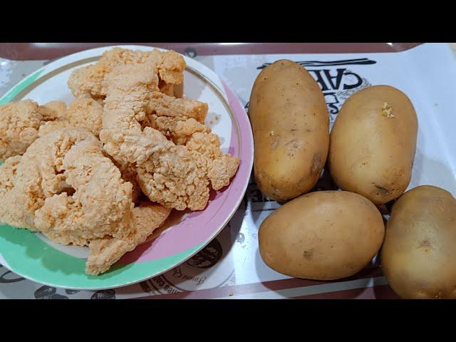 Mau goreng kentang aja sama goreng ayam krispi @dapur lulu live