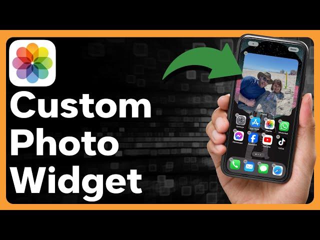 How To Add Custom Photo Widget On iPhone