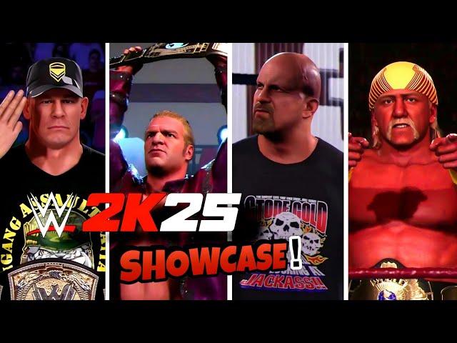 WWE 2K25 Showcase Mode - All MAJOR Entrances!