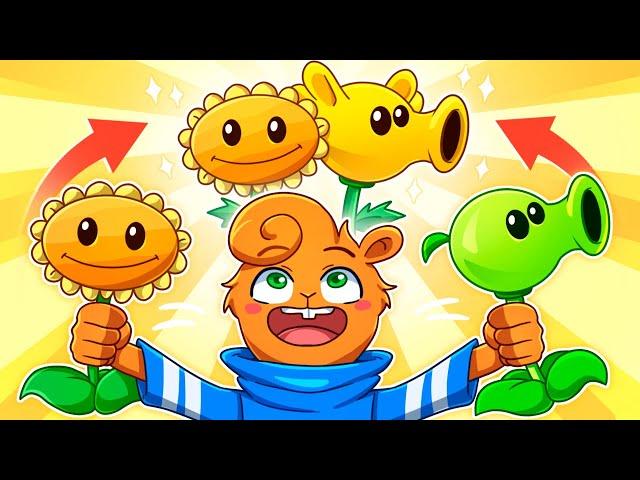  СОЕДИНЯЮ ВСЕ РАСТЕНИЯ МЕЖДУ СОБОЙ | PvZ ФЬЮЖН МОД