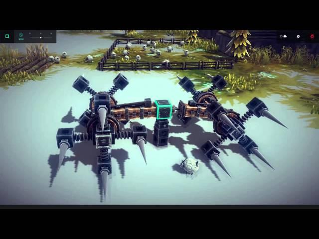 Besiege  (Бесидж) Как сделать вездеход?