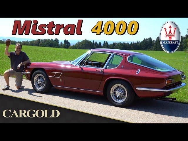 Maserati Mistral 4000, 1968, unterschätzter Italienischer Klassiker mit legendärem Motor