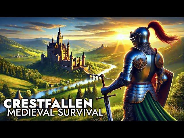 NEW Medieval Crafting Survival | Crestfallen: Medieval Survival Gameplay