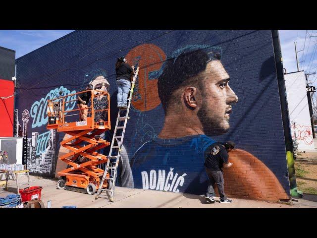 Luka Doncic trade devastated Mavs fans. Now, he’s getting a new mural.