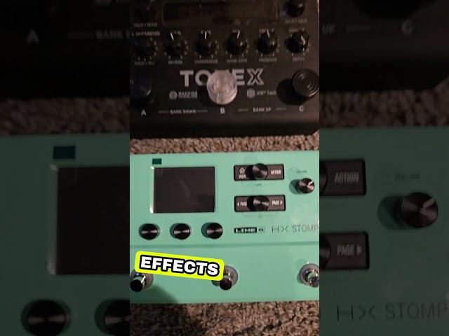 HX Stomp and Tonex Pedal Tip. Ultimate Fly Rig