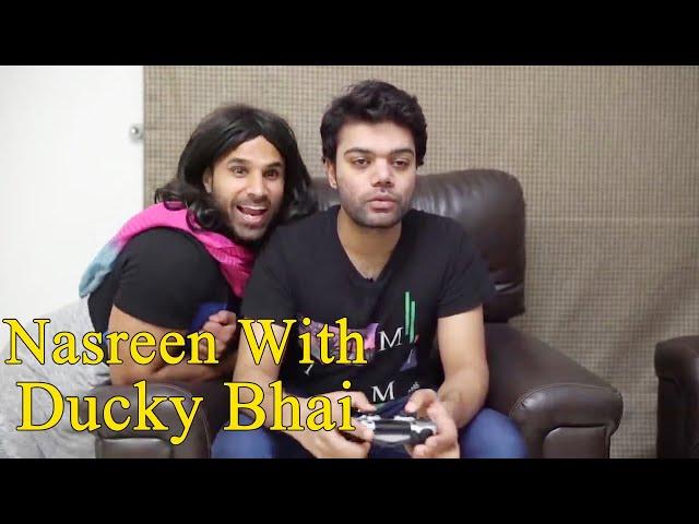 Nasreen With Ducky Bhai | Desi Tv Entertainment | ST1R