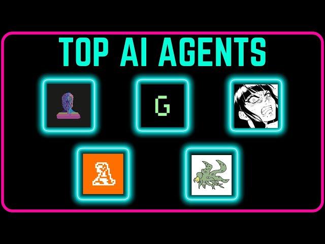 Top AI Agent Coins Set To EXPLODE In 2025 [Hidden Gems]