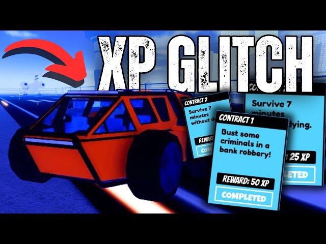 *NEW* Jailbreak UNLIMITED XP GLITCH! (Roblox Jailbreak)