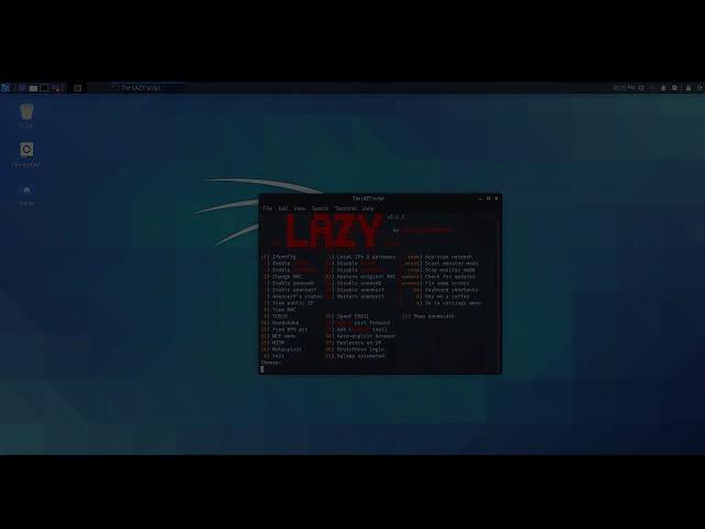 How to install "The Lazy Script" on Kali 2020.2 (Official Tutorial)