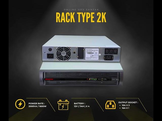 SANTAK RACK TYPE 2K