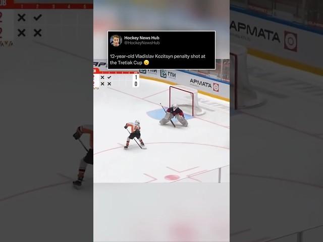 He’s 12 years old… #hockey #khl
