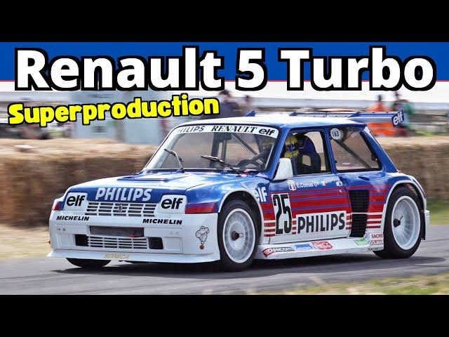 Renault 5 Super Production (1987) ex Érik Comas - 370hp 1.4-Litre 4-Cylinder Turbo Engine Sound!