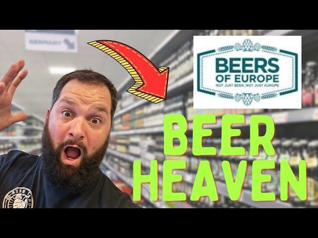 Exploring The *UK'S BIGGEST BOTTLESHOP & OFF LICENCE* @beersofeurope