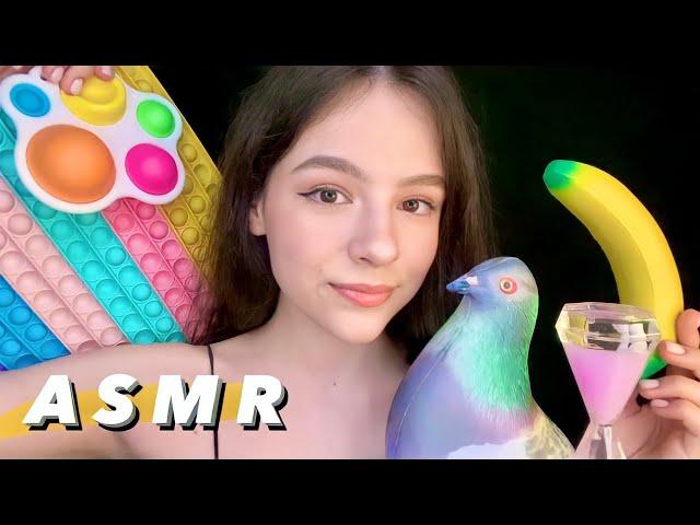 ASMR-ANTISTRESS  / 99% of you will fall asleep  / POP IT / Simple Dimple / Triggers