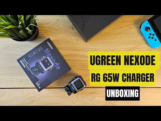 UGREEN Nexode Robot GaN 65W Fast Charger Unboxing