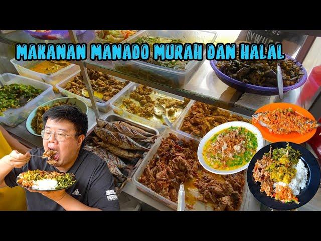 PALING RAME DI TJ. PRIOK...!! SEGALA MACAM MASAKAN MANADO HALAL ADA DI SINI!!