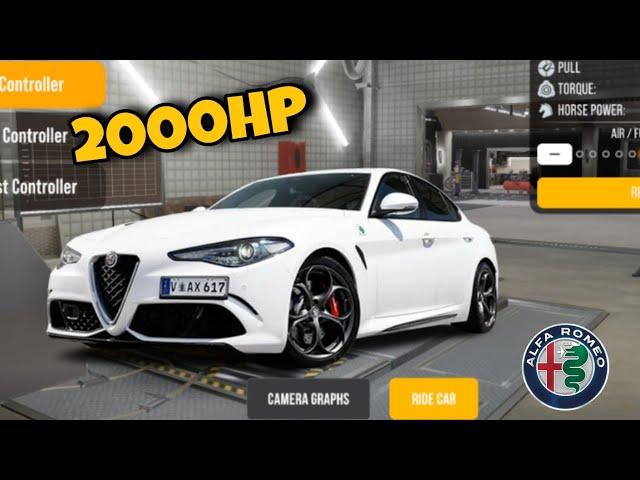 2.000hp Alfa Romeo Drag Tune in CPM2 | Car Parking Multiplayer 2 | New Update