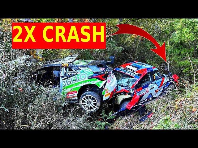  Rally Japan 2024 | TANAK  CRASH  NEUVILLE  CHAMPION | ヌービルがチャンピオンです【ラリージャパン2024】