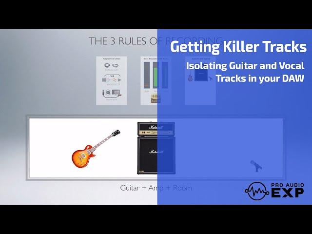 How to get perfect Guitar and Vocal Tracks in your DAW