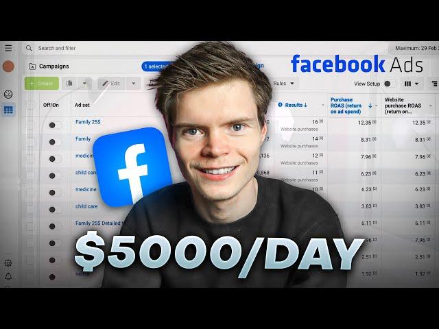 Scaling To $5000/Day With Facebook Ads For Dropshipping 2024