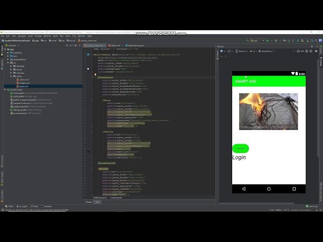 Android Studio change status bar color