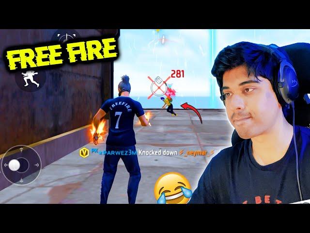 Free Fire But With Random Players Funny Gameplay Clash Squad | Only Headshots Free Fire #freefire