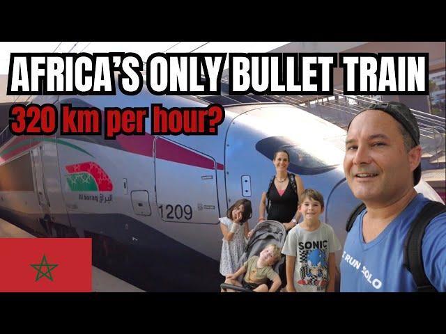 We Took Africa’s First Ever BULLET TRAIN In MOROCCO  AL BORAQ