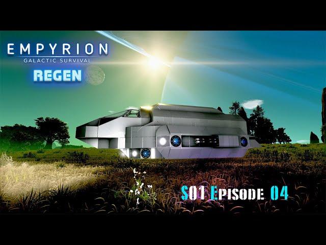 An Idiot builds a Hover Vessel in Empyrion  Regen S01 Episode 04