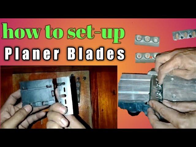 How to Replace Electric Planer blades | redramos