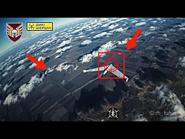 Drone Vs Drone Combat Footage - Ukraine's Strategy to Take Down Russian UAVs