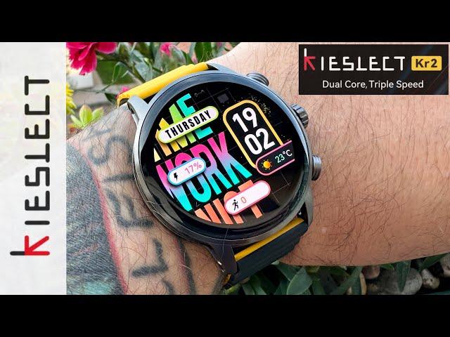 Kieslect Kr2 Smart Calling Watch ( Smartwatch Dual Core , Triple Speed )