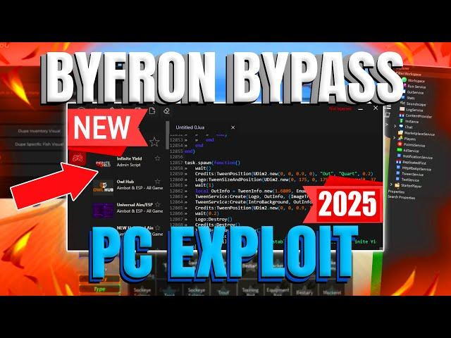 [NEW PC] Roblox Byfron Bypass | EXECUTOR FOR PC (WORKING 2025)