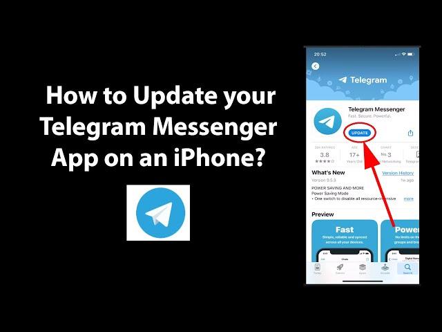 How to Update your Telegram Messenger App on an iPhone?