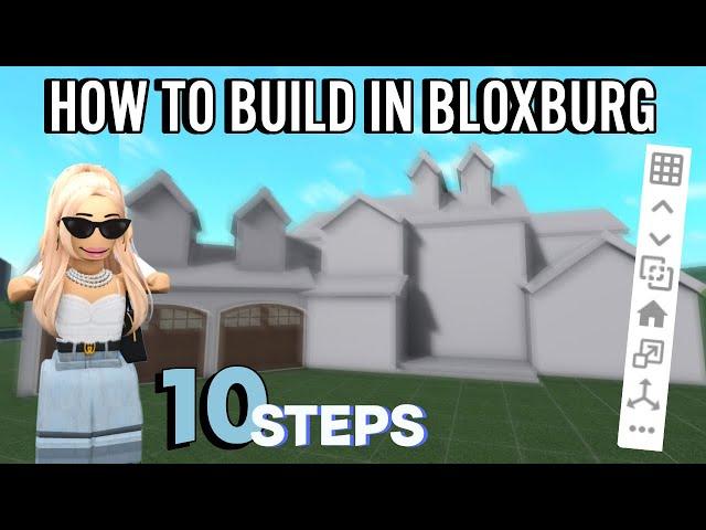 HOW TO BUILD IN BLOXBURG