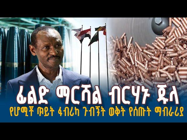 ፊልድ ማርሻል ብርሃኑ ጁላ የሆሚቾ ጥይት ፋብሪካ ጉብኝት ወቅት የሰጡት ማብራሪያ