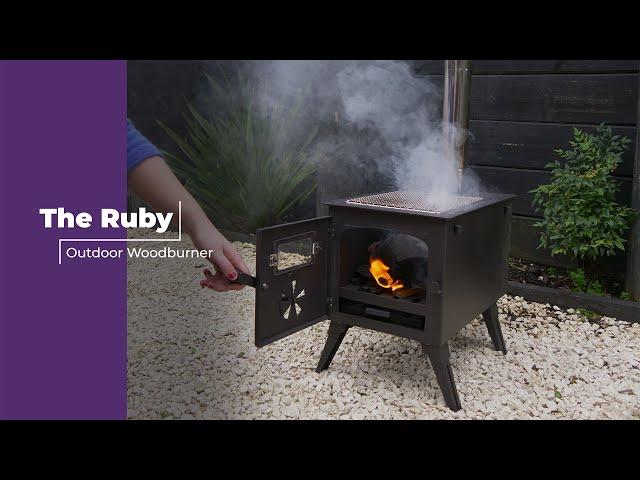 How to use the The Ruby  | Outdoor Wood Burner NZ | GridFree