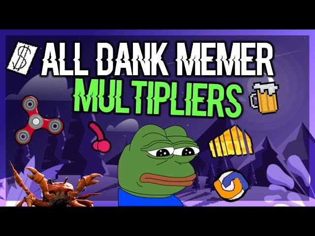 All Dank Memer Discord Secret Multipliers Commands