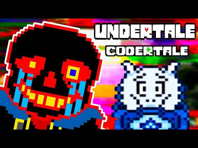 ЭРРОР САНС И ОЧЕНЬ ГЛЮЧНЫЙ АНДЕРТЕЙЛ! - Undertale: Codertale