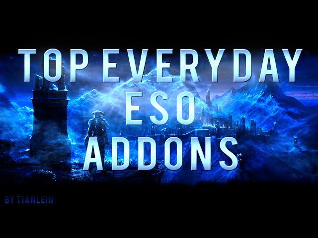 TOP everyday ADDONS for The Elderscrolls Online (ESO) 2016