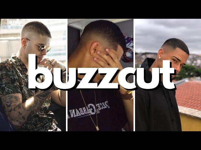 how to pull off a buzz cut