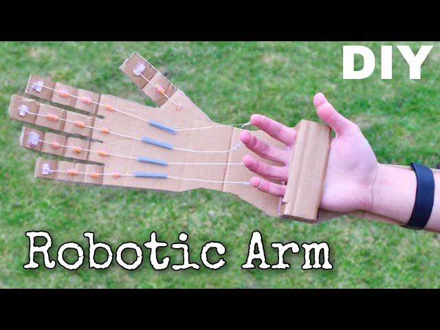 How to Make a Robotic Arm ️ at Home out of Cardboard - Amazing things You can Make at Home