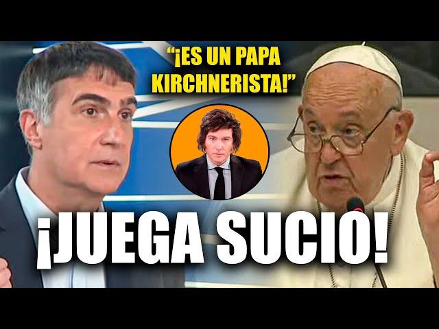 EL PAPA ATACA A MILEI Y LAJE SALE AL CRUCE EL PAPA CADA VEZ MAS K