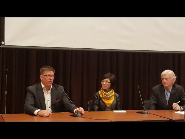 Doris Liu, Michel Juneau-Katsuya and David Kilgour