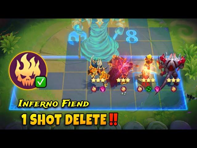 Most Broken Synergy of Tharz skill 3 || Solid Gameplay Inferno Fiend New Synergy‼️ Magic chess