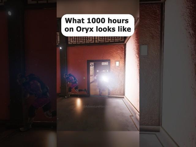 What 1000 hours on Oryx looks like #rainbowsixsiege #r6 #like