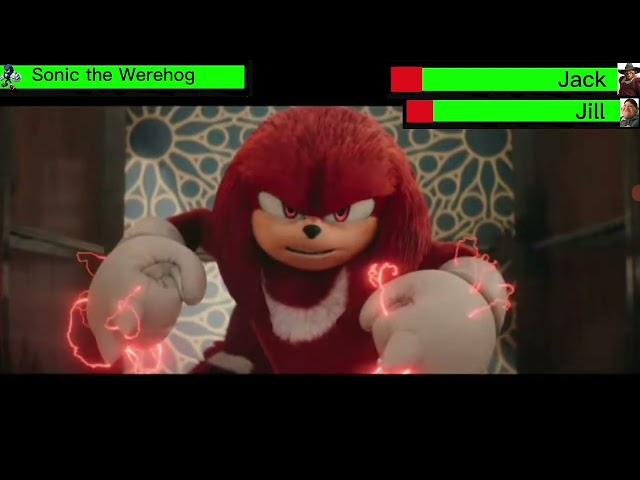 Sonic the Werehog VS Jack & Jill (Puss in Boots) with Healthbars