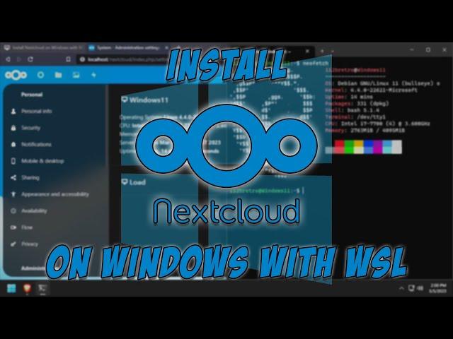 Install Nextcloud on Windows with WSL2