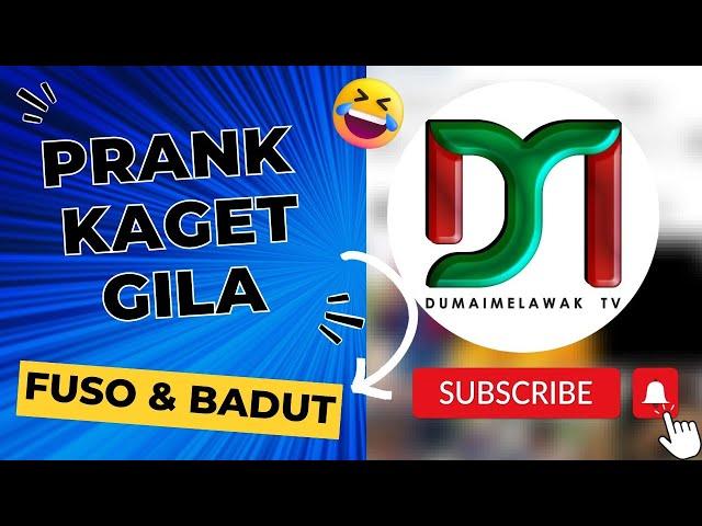 PRANK ! KAGET GILA | BADUT + KLAKSON FUSO :D