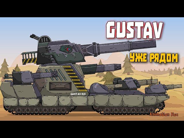 Gustav is coming - Tanks cartoons