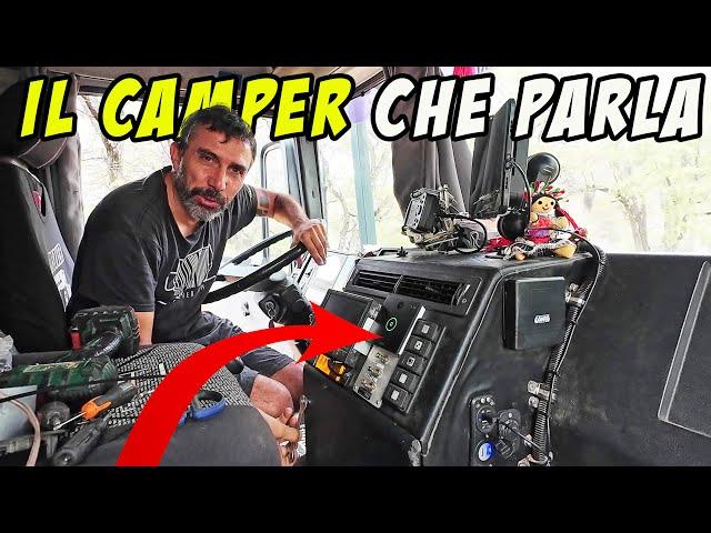 Costruisco il CAMPER che PARLA  Terremo tutto SOTTO CONTROLLO  Stepsover EXTRA